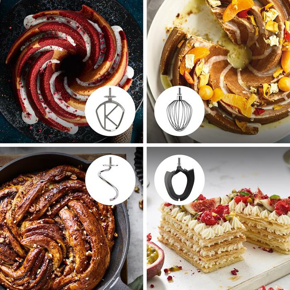 Immagine del prodotto KENWOOD. - Planetaria Titanium Chef Baker XL KVL85.124SI-Silver