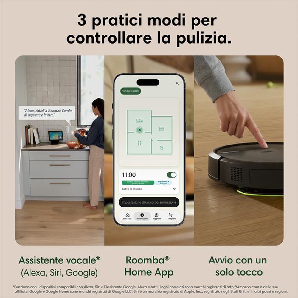 Immagine del prodotto iROBOT - ROOMBA PLUS 515 COMBO + AUTOWASH DOCK-Black
