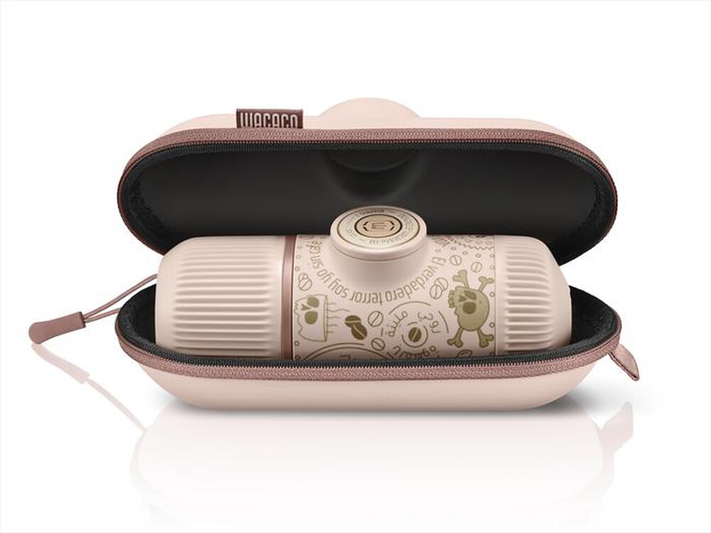 "WACACO - Macchina per caffè NANOPRESSO  DARK SOUL PINK+CASE-ROSA DARK SOUL"
