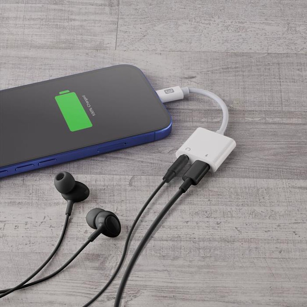 Immagine del prodotto CELLULARLINE - Adattatore splitter SOUNDCHARGE35W-Bianco