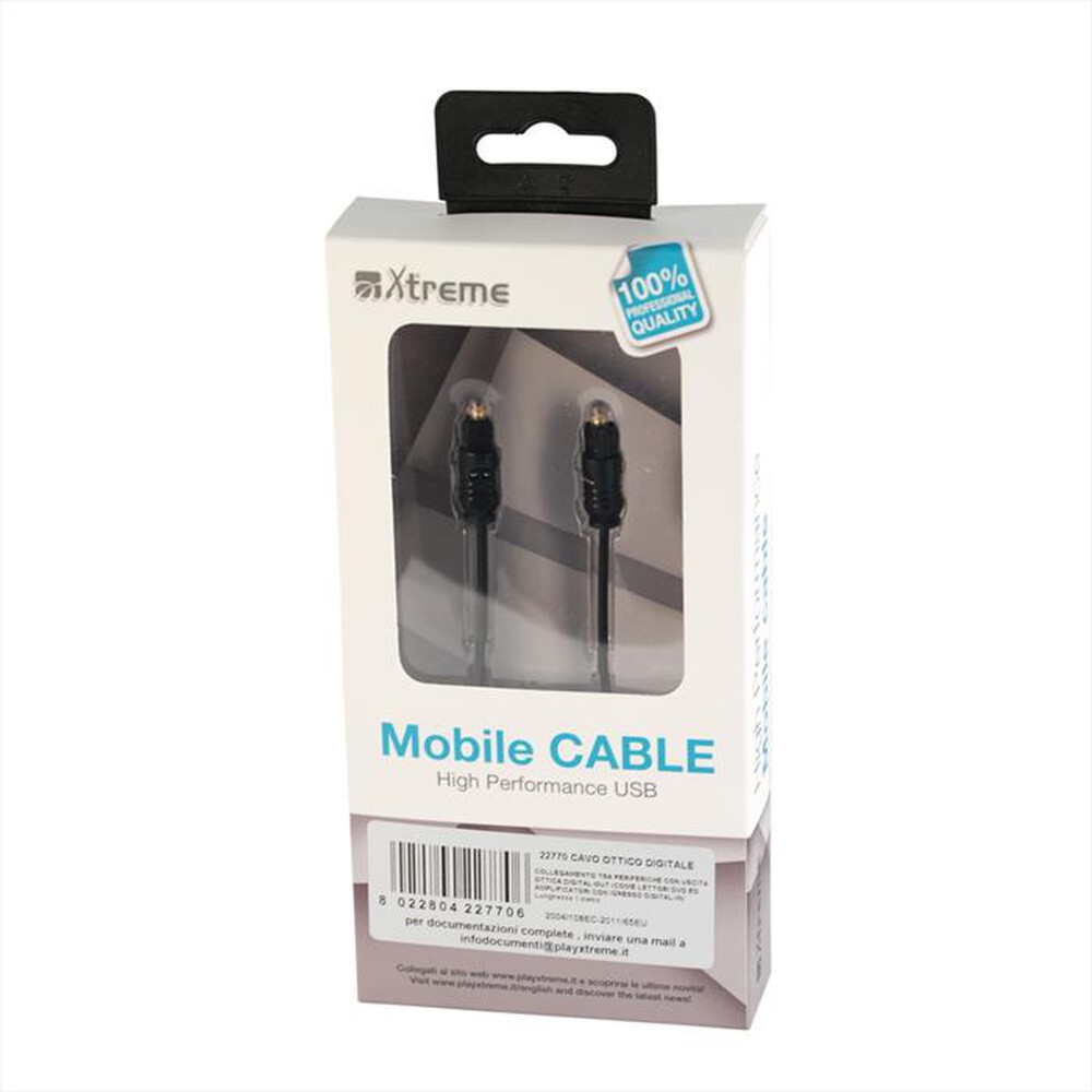 Immagine del prodotto XTREME - 22770 - Cavo Ottico audio 1mt