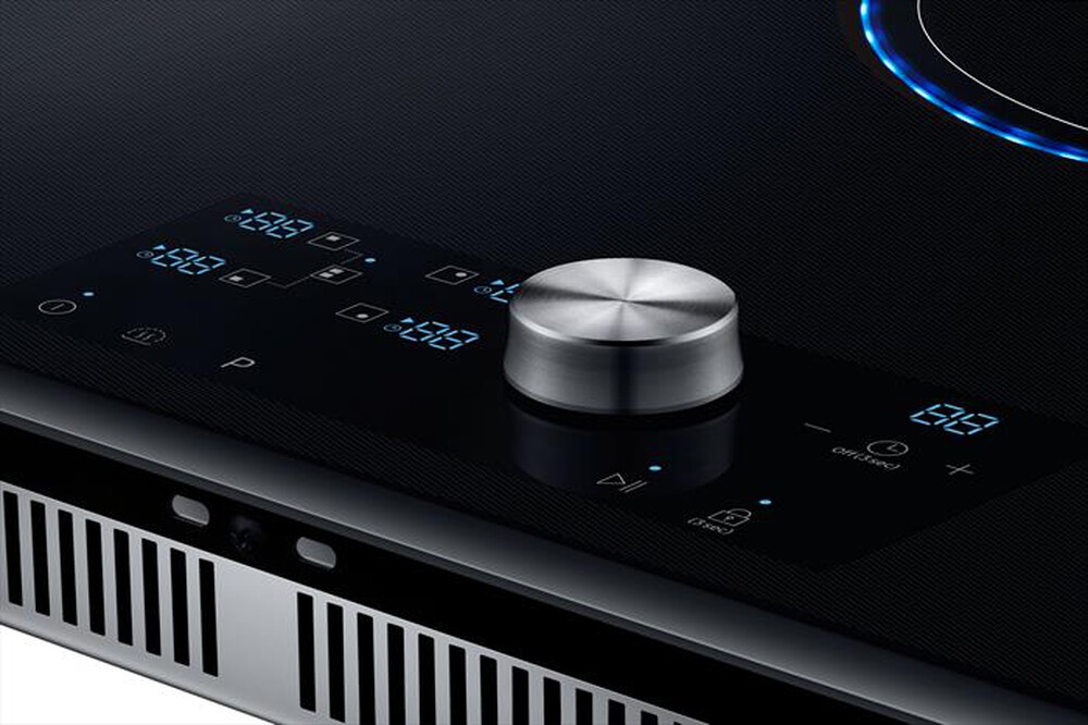 "SAMSUNG - Piano cottura induzione NZ84T9770EK/ET 80 cm-Vetro Ceramica Nero"
