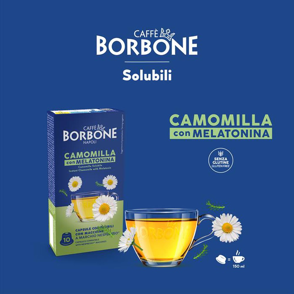 Immagine del prodotto CAFFE BORBONE - Camomilla e Melatonina - Nespresso 10 caps-Multicolore