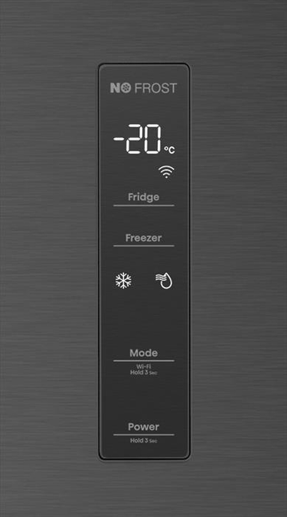 "HISENSE - Frigorifero 4 porte RF632N4WFE1 Classe E 485 lt-Black Inox"