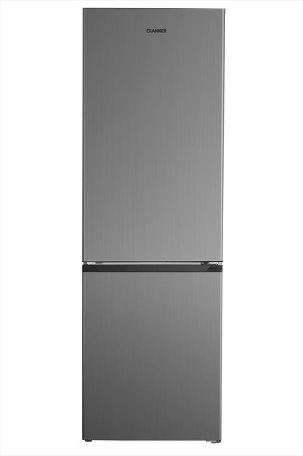 "CRANKER - Frigorifero combinato CRCB370NFX Classe F-INOX"