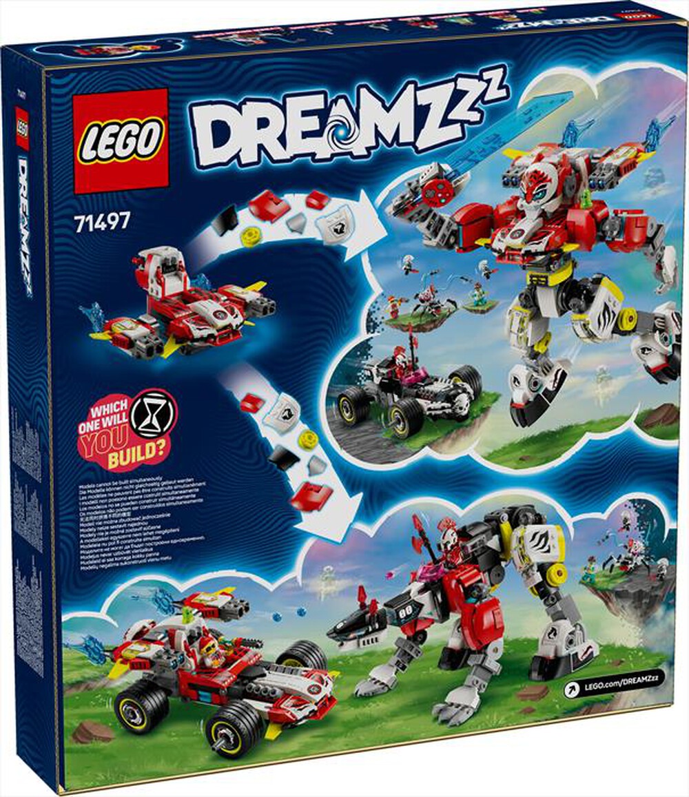 Immagine del prodotto LEGO - DREAMZzz Mech tigre Cooper e Bolide di Zero 71497