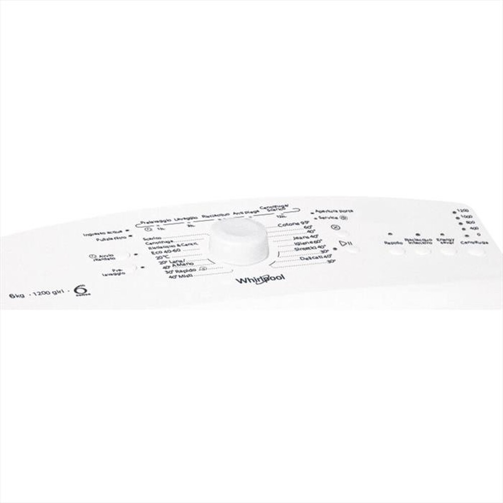 "WHIRLPOOL - Lavatrice TDLR 6230L IT/N 6 Kg Classe D"