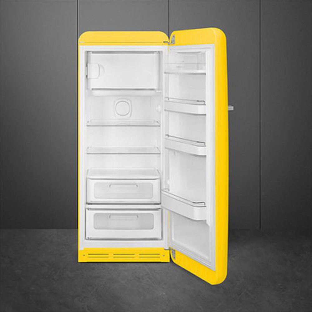 "SMEG - Frigorifero 1 porta FAB28RYW5 Classe D-Giallo"