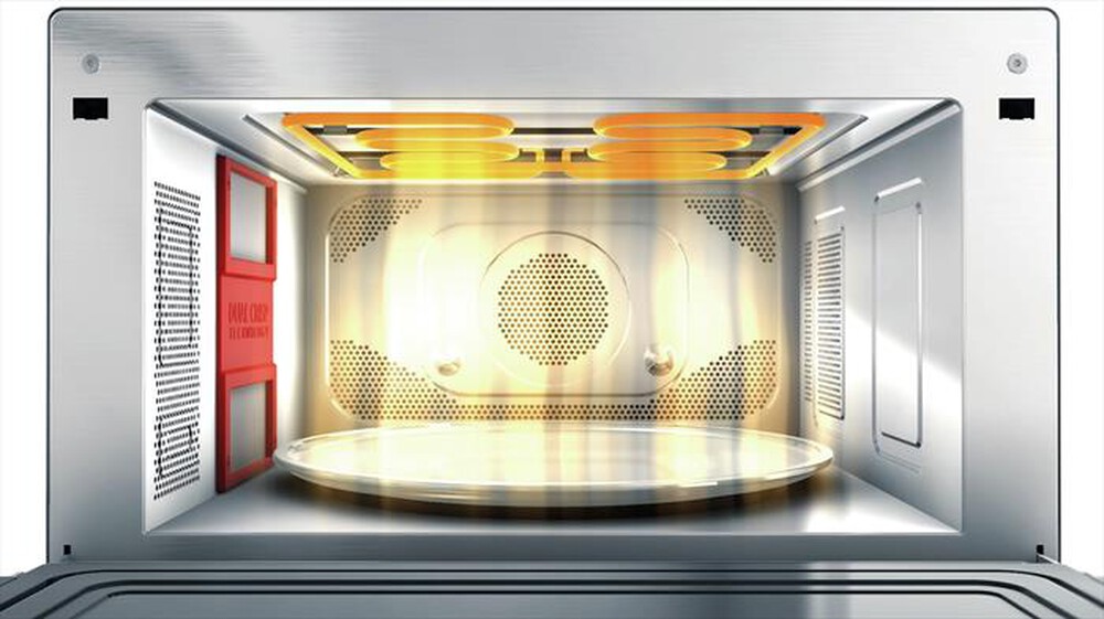 "WHIRLPOOL - Forno microonde MWSC 9133 SX-Nero, Acciaio inossidabile"
