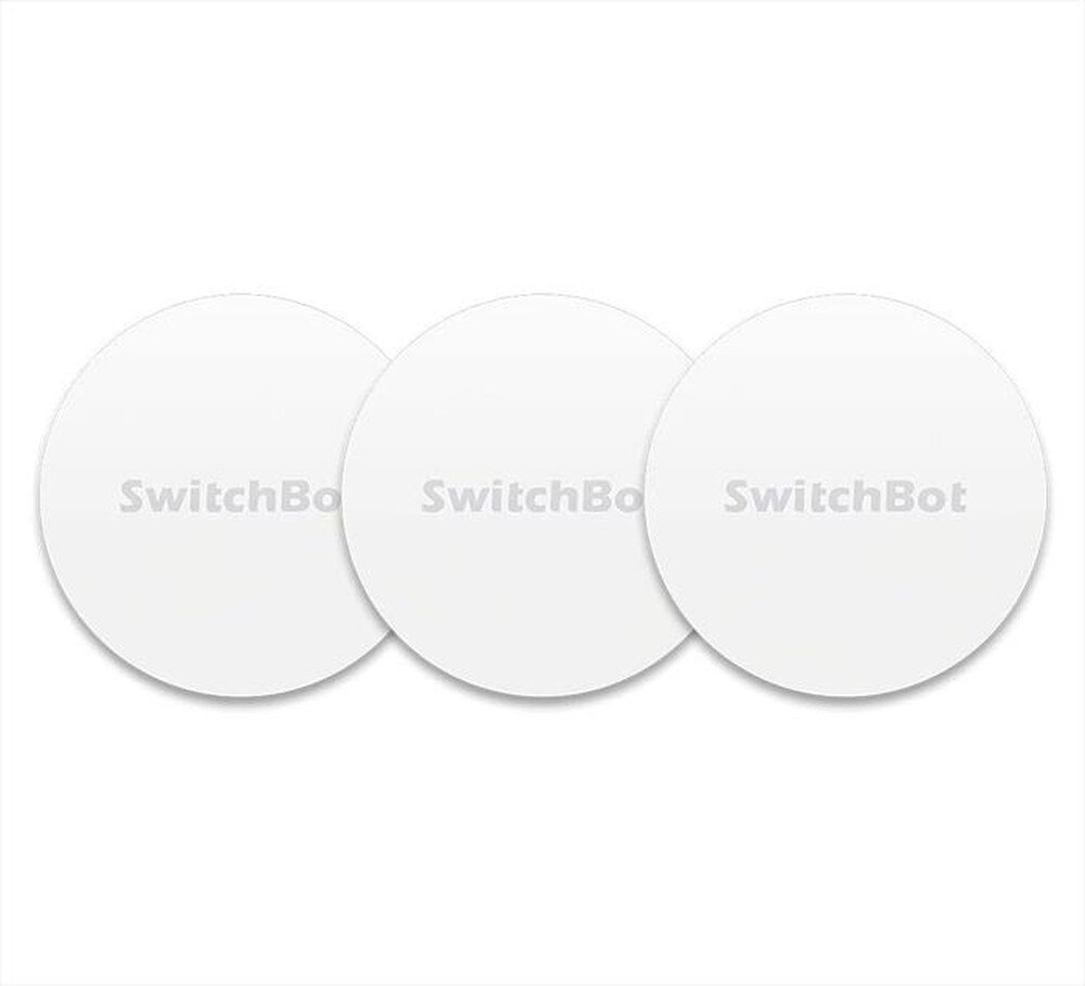 "SWITCHBOT - Confezione di 3 NFC TAG-BIANCO"