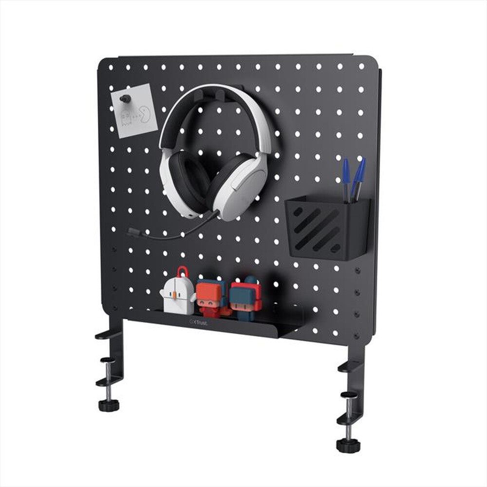 Immagine del prodotto TRUST - Pannello portaoggetti GXT723 VESTO METAL PEGBOARD-Black