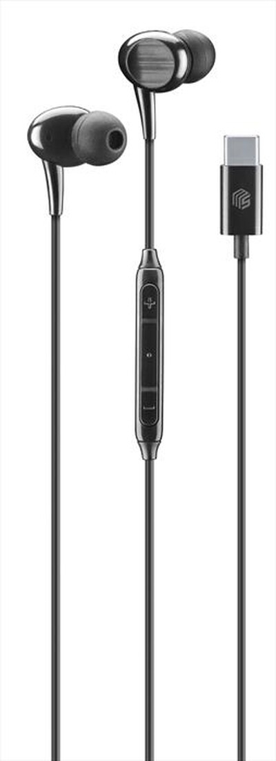 MUSIC SOUND - AURICOLARI USB-C A CAPSULA-Black