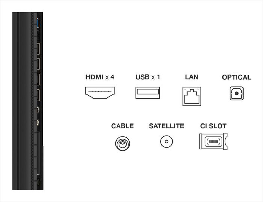 Immagine del prodotto TCL - Smart TV QLED UHD 4K 85" 85P89K-Metallico