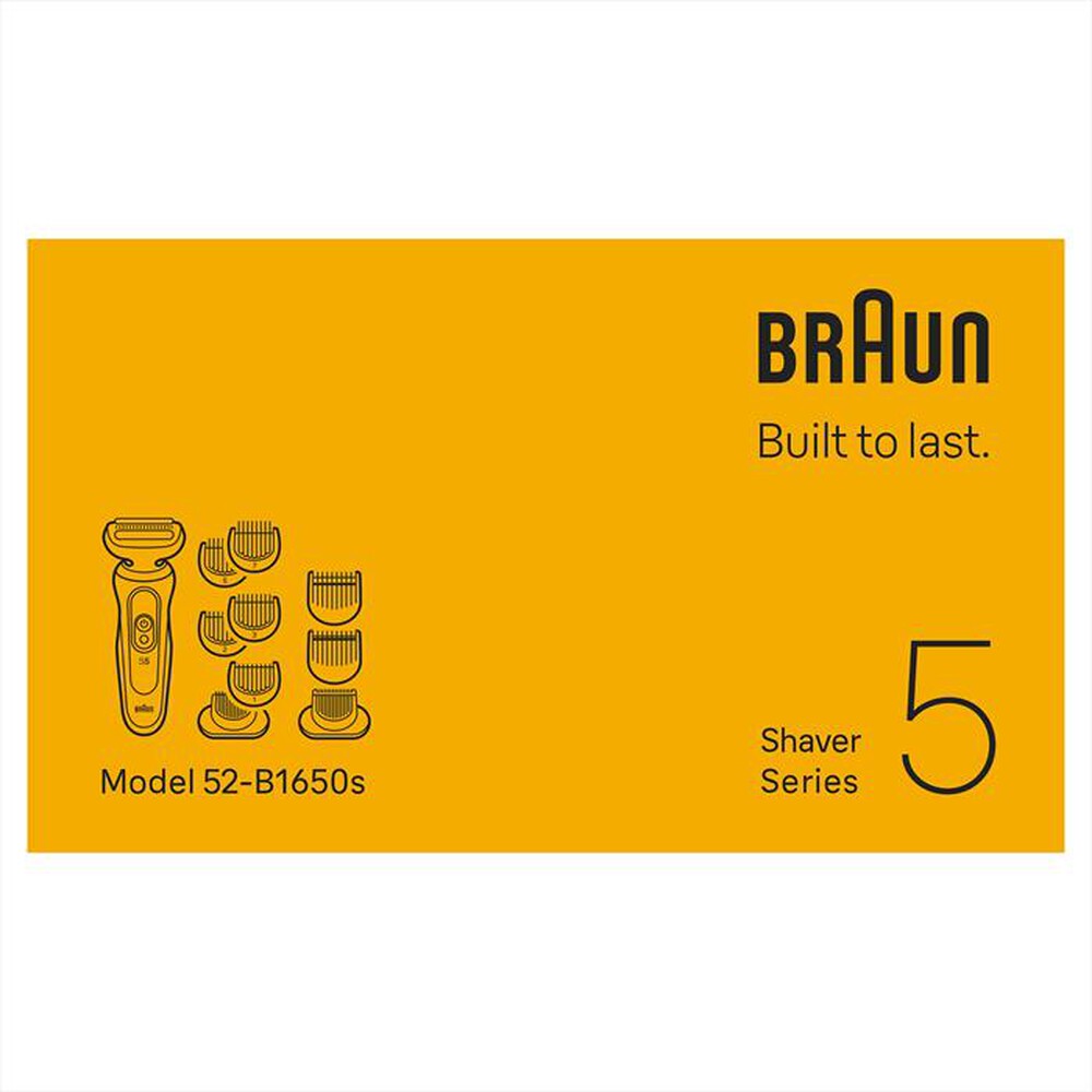 Immagine del prodotto BRAUN - BRAUN SHAVER 52-B1650S-BLU