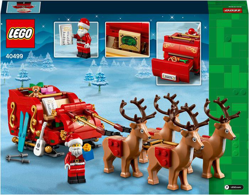Immagine del prodotto LEGO - SEASONS AND OCCASIONS Slitta di babbo Natale 40499