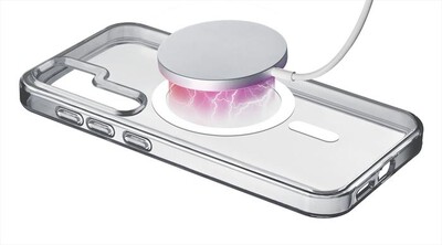CELLULARLINE - Custodia magnetica GLOSS MAG per Galaxy S25+-Trasparente