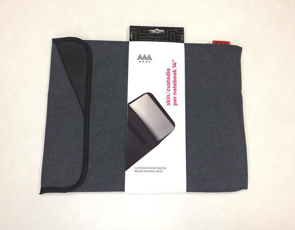 "AAAMAZE - SKIN/CUSTODIA PER NOTEBOOK DA 14”-Grigio"