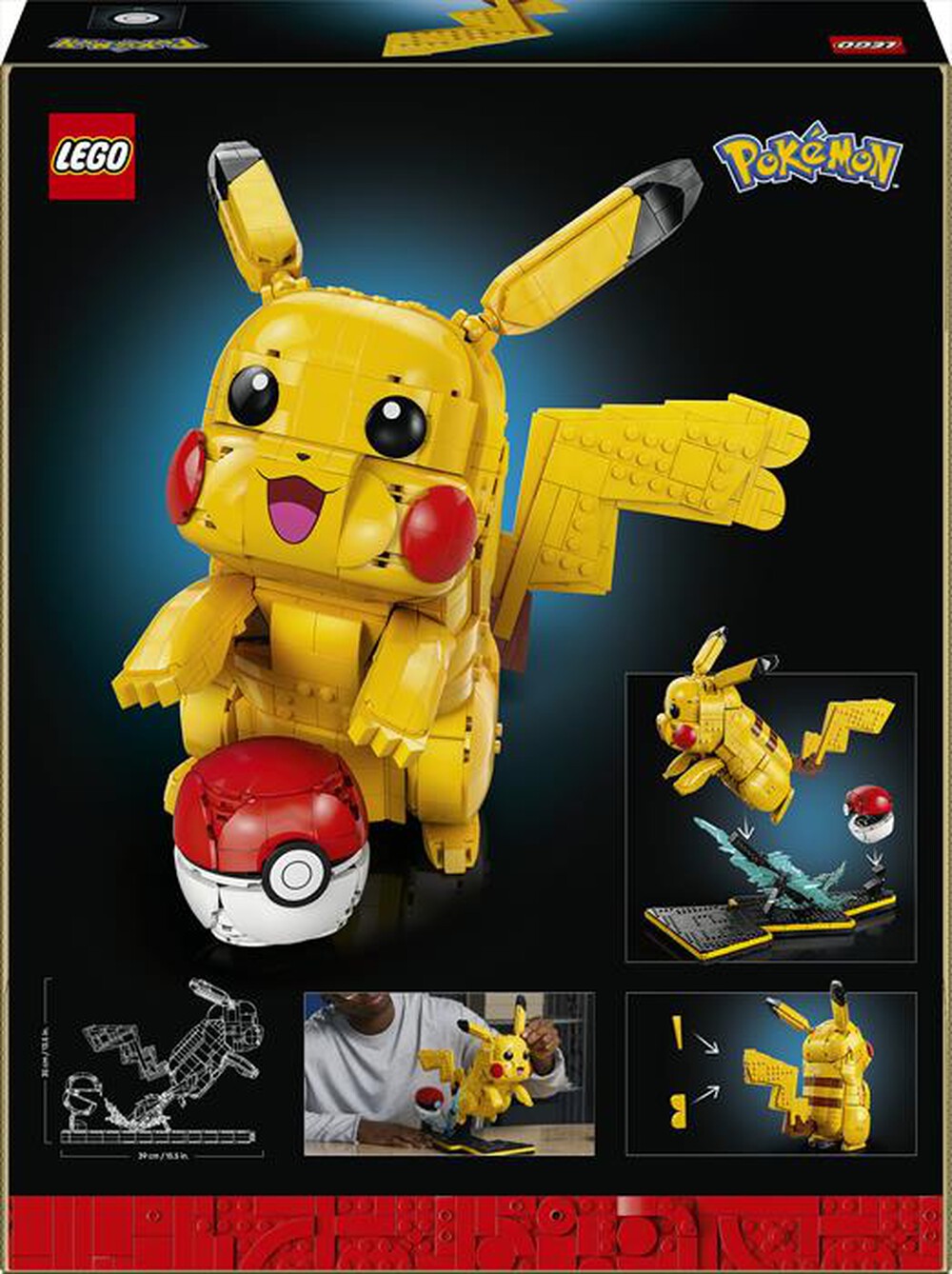 Immagine del prodotto LEGO - POKEMON PIKACHU E POKE' BALL - 72152-Multicolore
