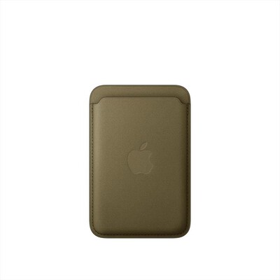 APPLE - Portafoglio MagSafe tessuto FineWoven per iPhone-Verde olivo