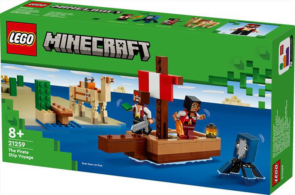 Immagine del prodotto LEGO - MINECRAFT Il viaggio del galeone dei pirati 21259