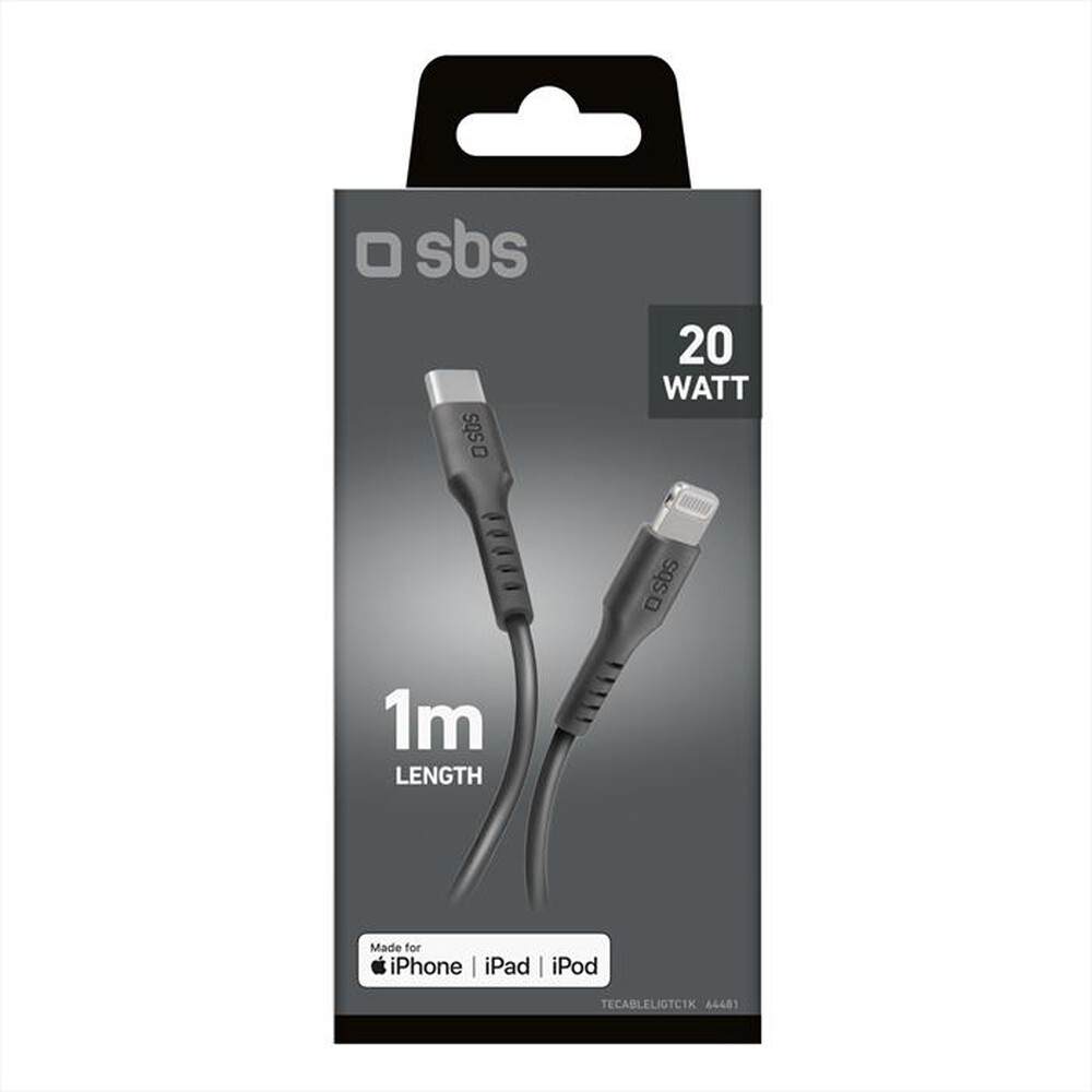 "SBS - TECABLELIGTC1K-Nero"