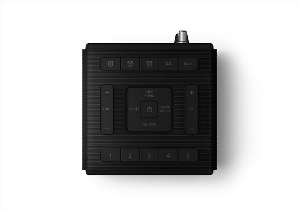 Immagine del prodotto PHILIPS - Radiosveglia impermeabile TAR5100/10-Black