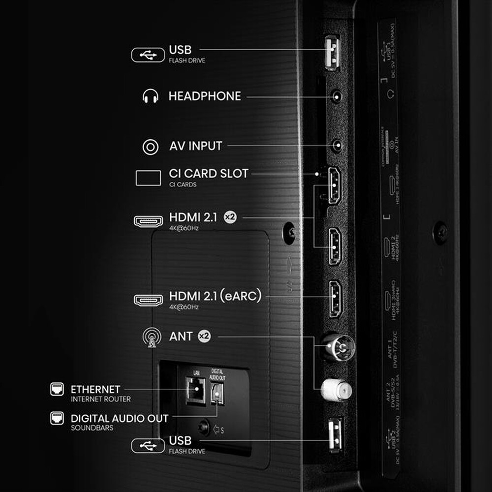 Immagine del prodotto HISENSE - Smart TV LED UHD 4K 65" 65A69N-NERO