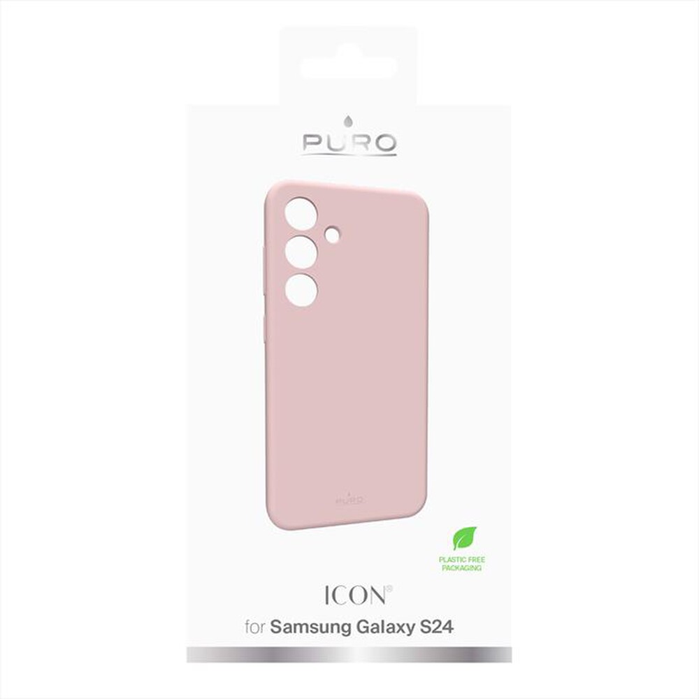 Immagine del prodotto PURO - Cover ICON PUSGS24ICONROSE per Galaxy S24-Rosa