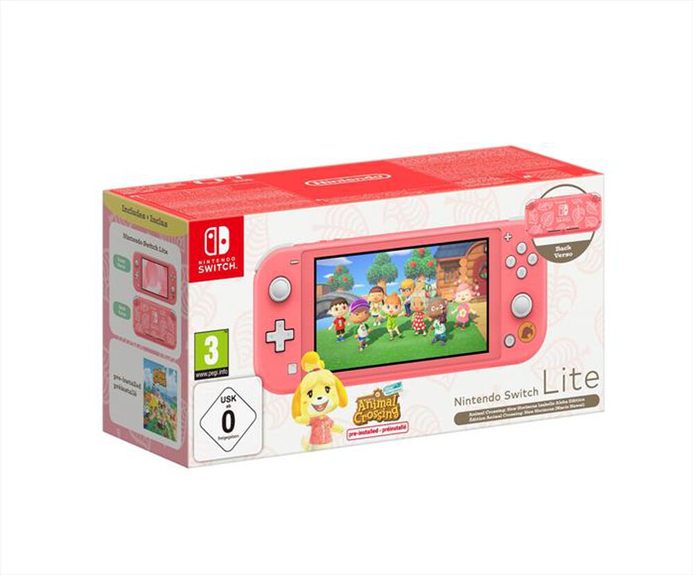 "NINTENDO - Switch lite ac isabelle aloha-Corallo"