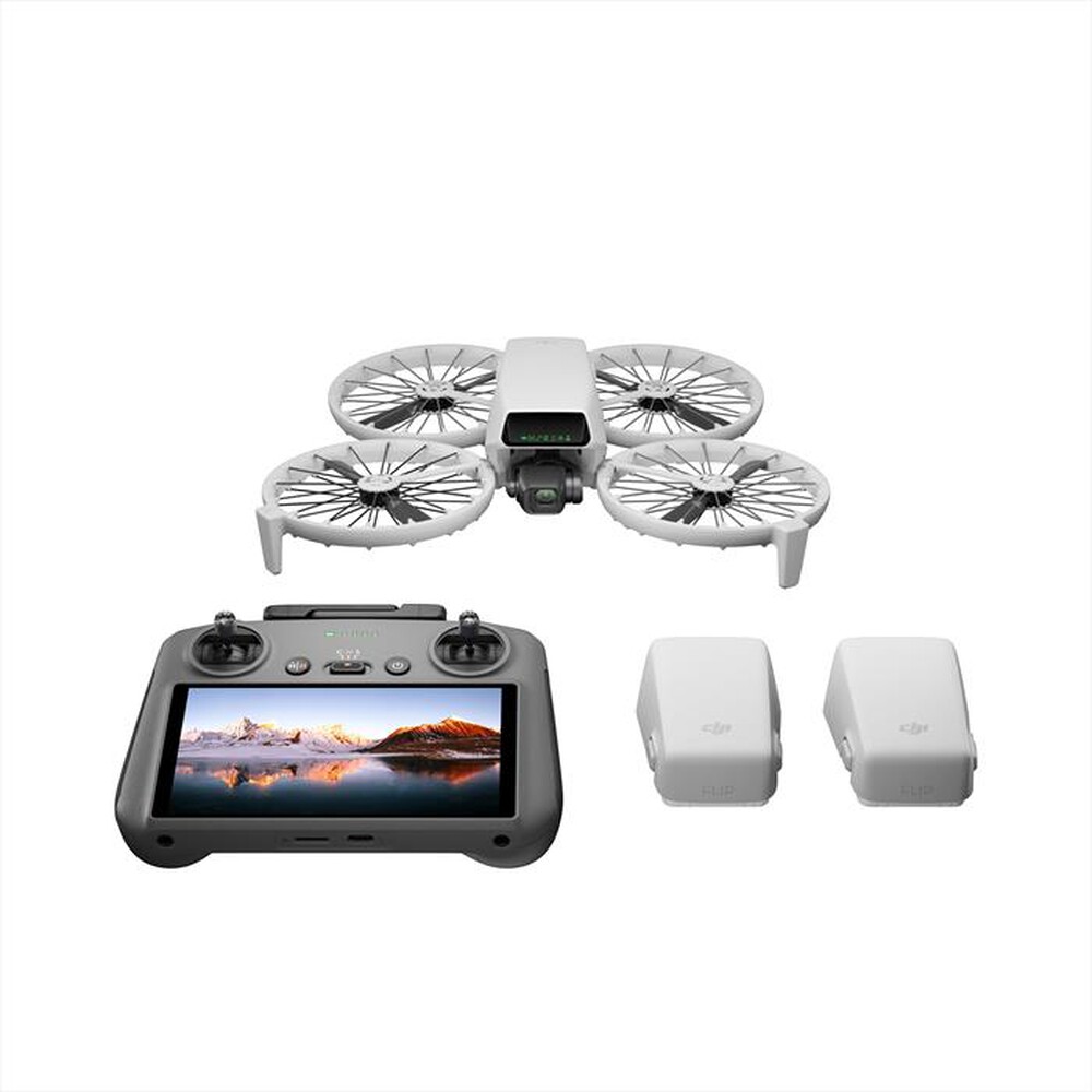 Immagine del prodotto DJI - Drone FLIP FLY MORE COMBO RC 2-Grigio
