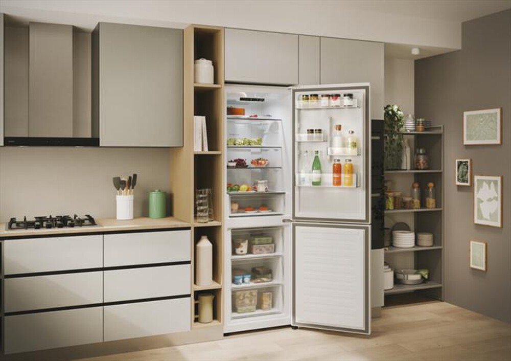 Immagine del prodotto CANDY - Frigorifero combinato CNCQ2T618EW Classe E 355 lt-Bianco