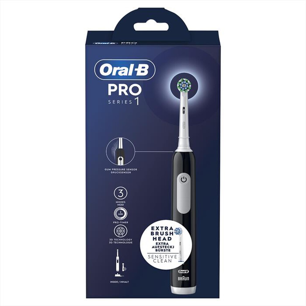 "ORAL-B - Spazzolino elettrico SERIES 1-Nero"