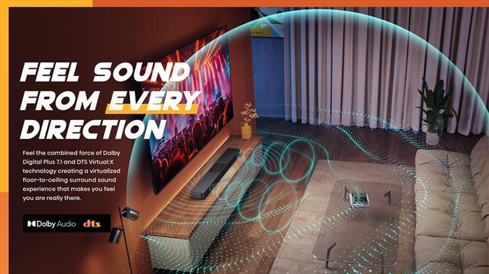 Immagine del prodotto HISENSE - Soundbar HS2000-NERO