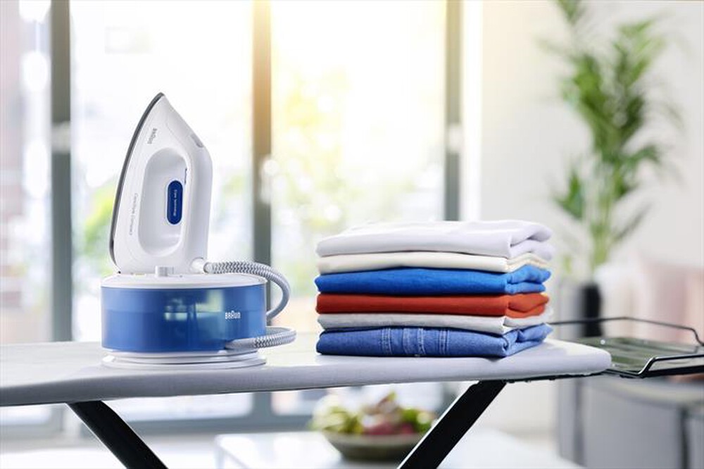 "BRAUN - IS2043BL-BIANCO/BLU"