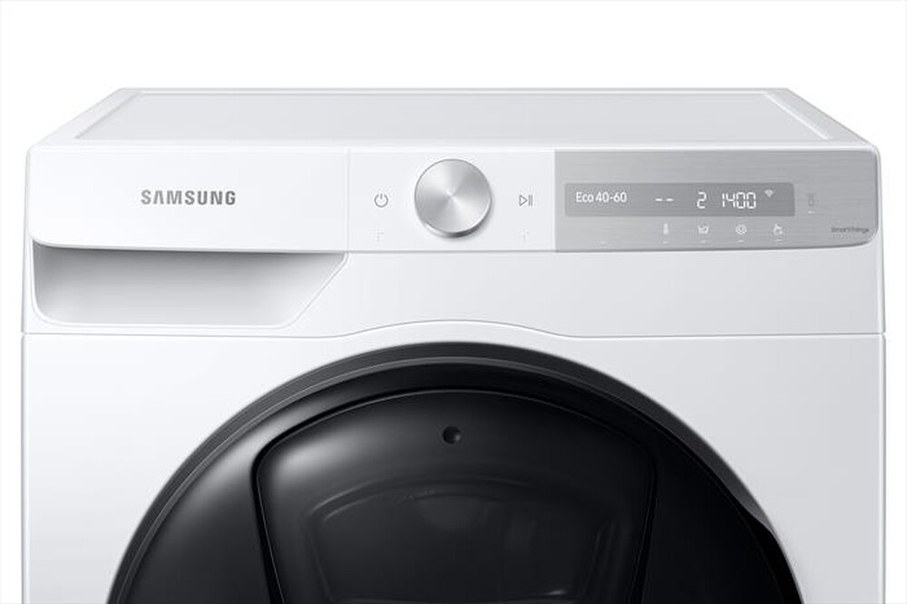 "SAMSUNG - Lavatrice WW10T754DBH/S3 ULTRAWASH AI CONTROL-BIANCO CON OBLO' Shiny Black"