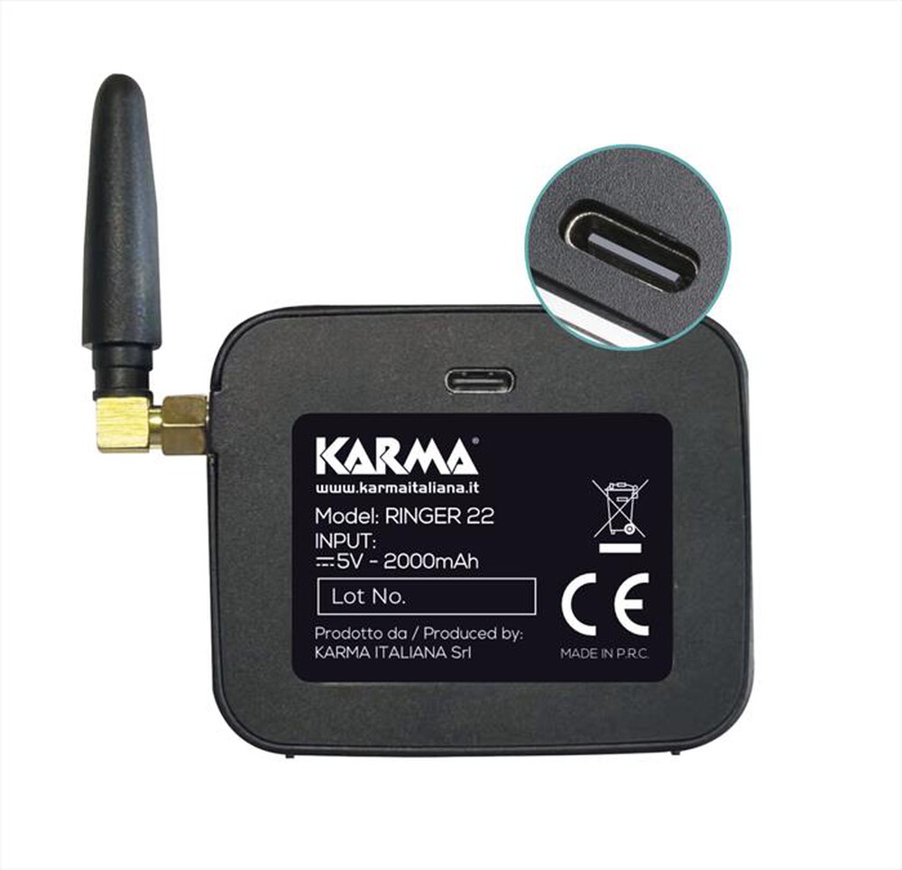 Immagine del prodotto KARMA - Amplificatore di suoneria per smartphone RINGER 22-Nero