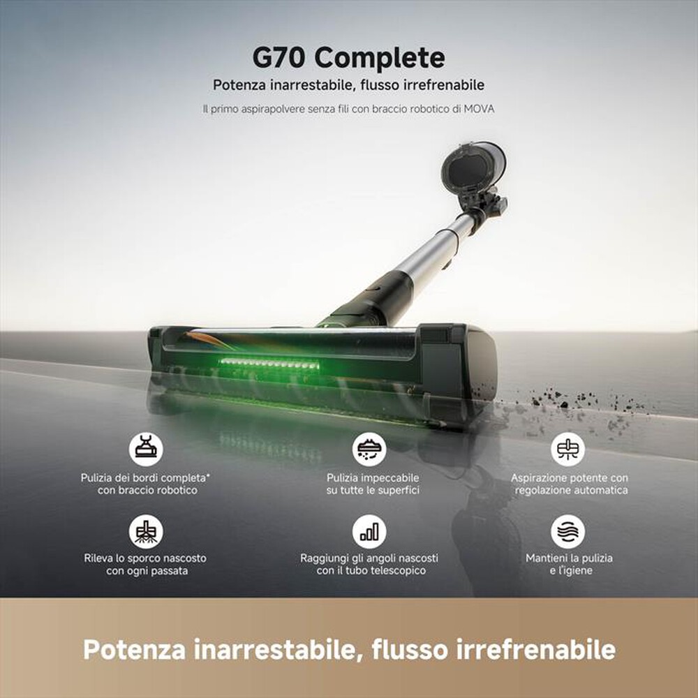 Immagine del prodotto MOVA - G70 VIM COMPLETE-Argento / Nero