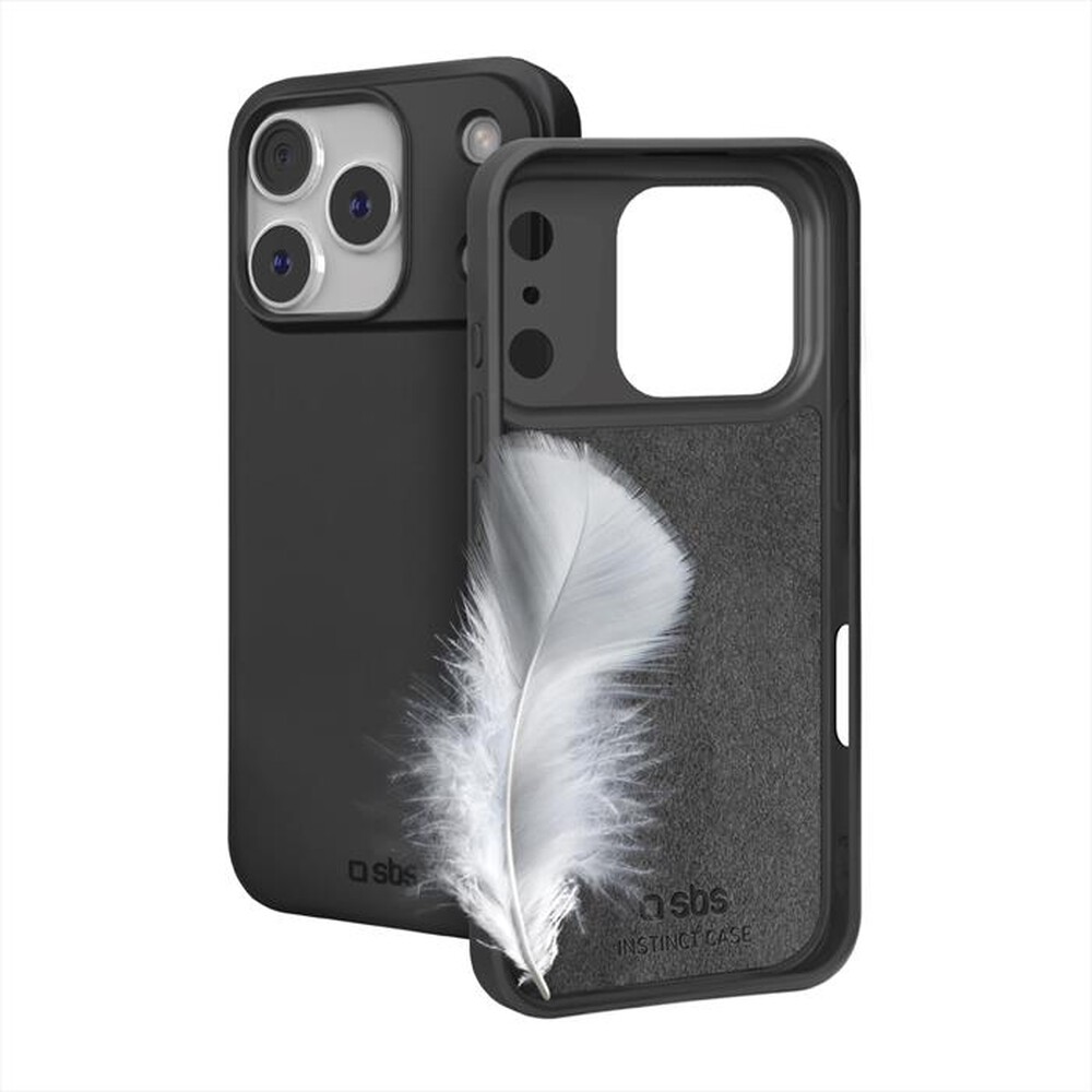 Immagine del prodotto SBS - Cover Instinct per iPhone 17 Pro-Nero