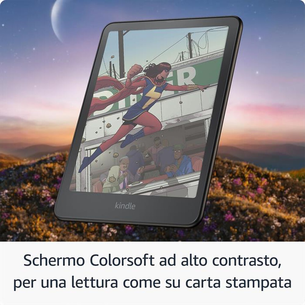 "AMAZON - NUOVO KINDLE COLORSOFT SIGNATURE EDITION (32 GB)-Nero"