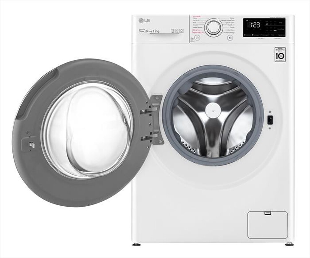"LG - Lavatrice F4WV312S0E 12 Kg Classe B-White"