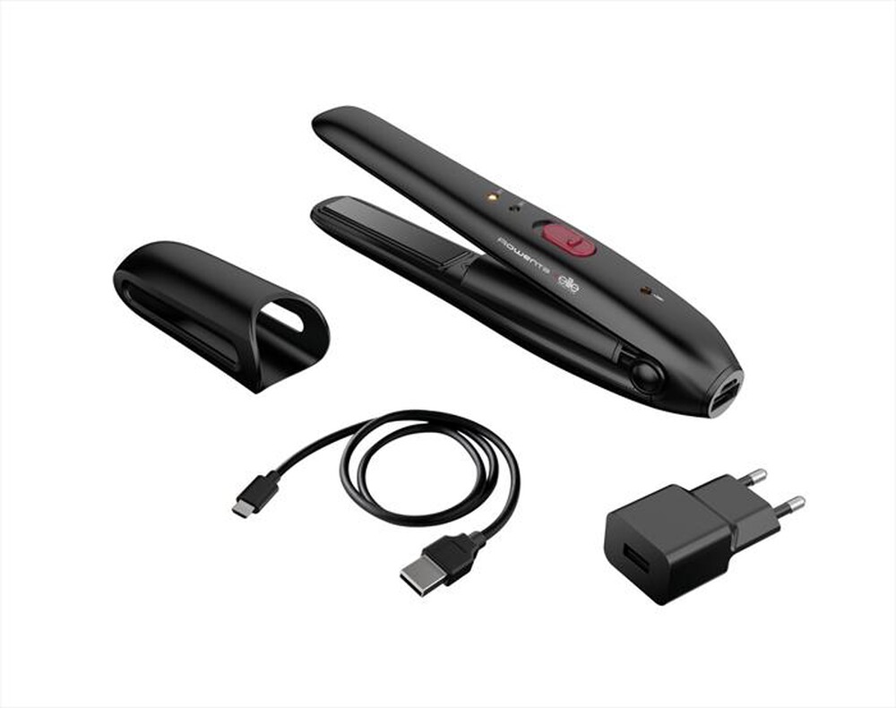 "ROWENTA - SF1312 Piastra-Nero e rosa"