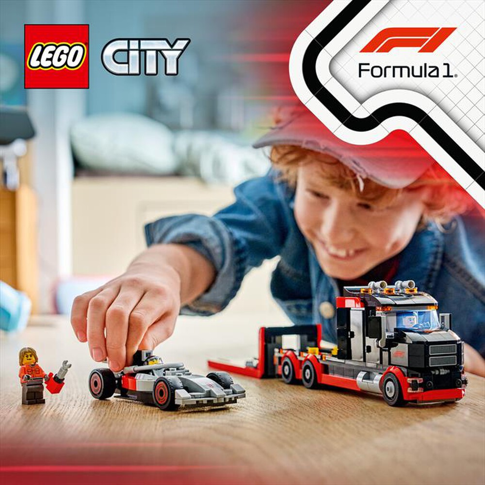 Immagine del prodotto LEGO - CITY Display Truck F1 con auto Audi F1 - 60493