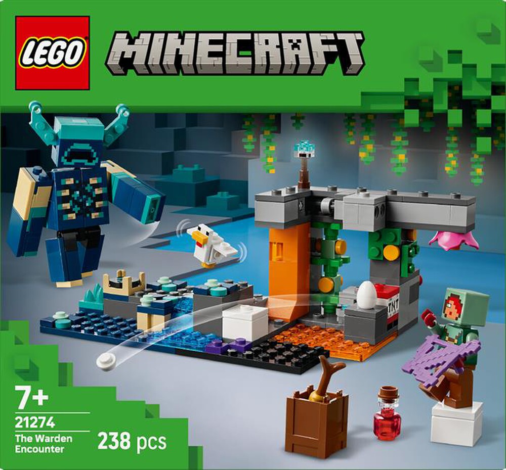"LEGO - MINECRAFT L’incontro con il Sorvegliante - 21274"
