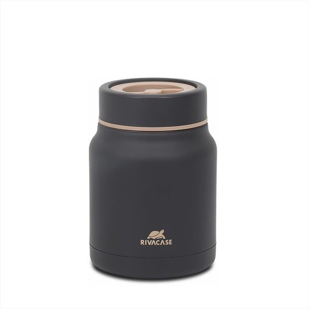 "RIVACASE - 90331BK THERMOS PER ALIMENTI DA 0,5 L-Nero"