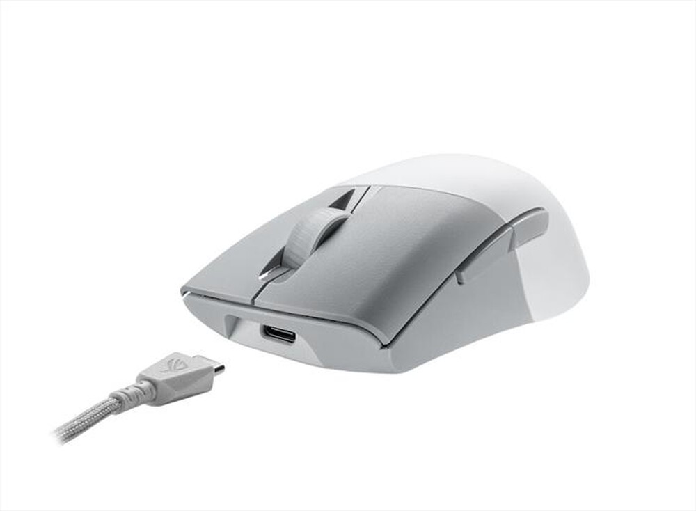 Immagine del prodotto ASUS - Mouse ROG KERIS WIRELESS AIMPOINT/W-Bianco