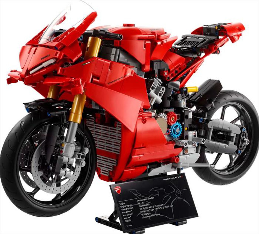 "LEGO - TECHNIC Motocicletta Ducati Panigale V4 S - 42202-Multicolore"