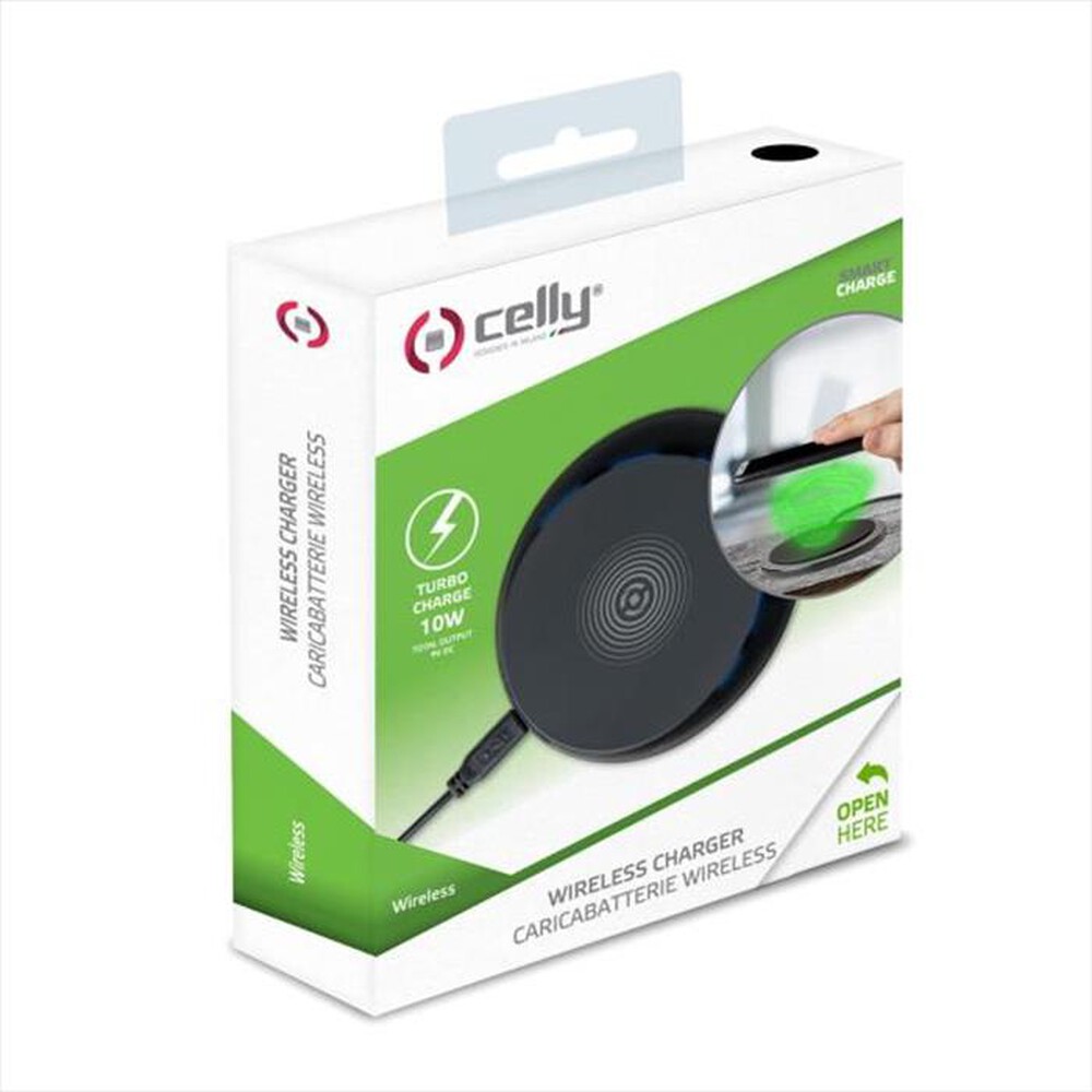 "CELLY - WLFASTPAD-Nero/Vetro"
