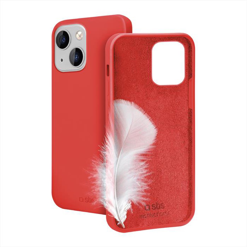 "SBS - Cover Instinct TEINSTIP1461R per iPhone 14-Rosso"