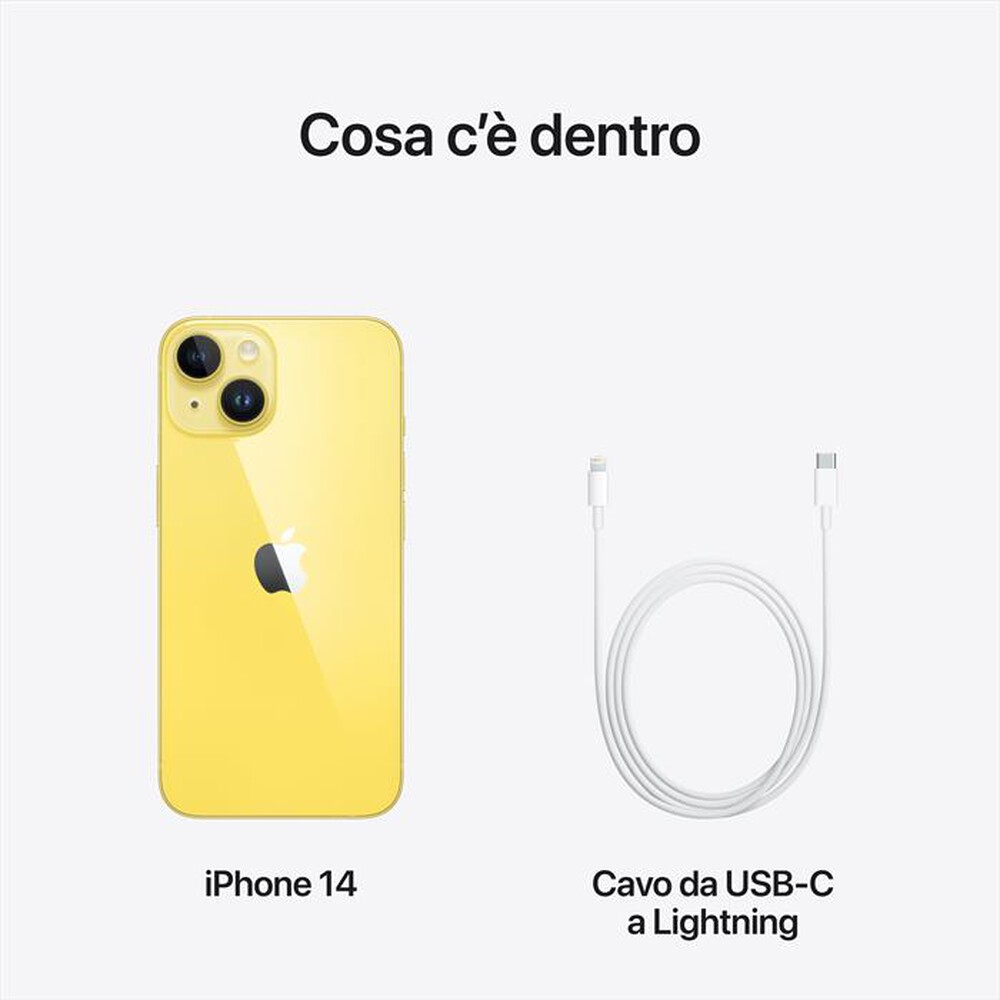 "APPLE - iPhone 14 128GB-Giallo"
