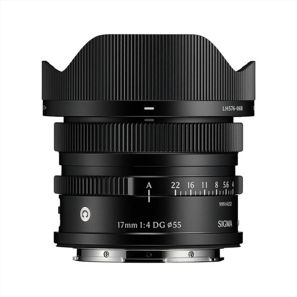 Immagine del prodotto SIGMA - Obiettivo Fisso 17/4 (C) DG BLACK L-MOUNT-Nero